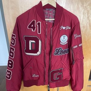 D&G runway love bomber jacket size L